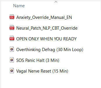 THE ANXIETY OVERRIDE | Panic & Anxiety Eraser